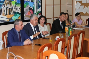 Premijer Vlade HNŽ Nevenko Herceg u posjetu Srednjoj školi Čapljina
